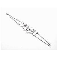 Bracciale 4US: Cesare Paciotti Donna in Lega metallica 4UBR1014W - 4UBR1014W